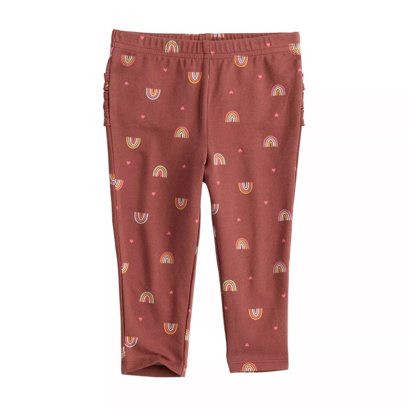 Brand New Toddler Butterfly Flare Jeans & Ruffle Back Leggings, Size 24 Months - Picture 3 of 7